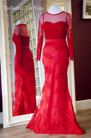 Red Wedding dress
